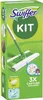 A box of Swiffer Dry+Wet Kit floor mop and cloths. Produktbild-Vorschau