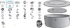 Bestway P07152, Spa-Abdeckung, Bestway, Braun, Oxford, 660 Produktbild-Vorschau 2