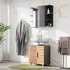 Waschbeckenunterschrank Vicco Ilias Anthrazit/Goldkraft Produktbild-Vorschau 3
