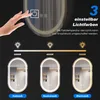 SONNI Ovaler Spiegelschrank 40x70x14cm mit Produktbild-Vorschau 6