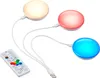 LED Spots 3er Set Wiederaufladbar Farbwechsel Warmweiß Produktbild-Vorschau 7