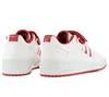 adidas Originals Forum Low - Herren Schuhe Weiß-Rot GW2043 Produktbild-Vorschau 6