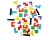 Tetris Puzzle Holz Montessori Blöcke 3D Puzzle Spiel Produktbild-Vorschau 7