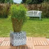 Gabione Pflanzkübel eckig : 49 x 49 x 39 cm Produktbild-Vorschau 5