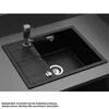 Schock Einbauspüle Manhattan D-100 U Asphalt - Produktbild-Vorschau 8