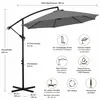 Mucola parasol na korbę parasol wspornikowy parasol Podgląd zdjęcia produktu 3