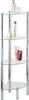 A clear product shot of a corner shelf unit holding various toiletries. Anteprima dell’immagine prodotto