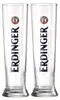 2x Erdinger Alkoholfrei Weizenbierglas 0,5L Produktbild-Vorschau 1