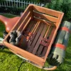 UNUS Fahrradkiste Fahrradkorb hinten mit Picknickdecke und Produktbild-Vorschau 4