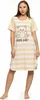 Adorable Ladies' Striped Teddy Bear Nachthemd Pyjamas Produktbild-Vorschau 3