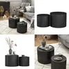 Set di tavolini Vicco Giva Nero 48 x 48 cm, Model 51638 Anteprima dell’immagine prodotto 9
