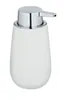 WENKO Seifen Spender Badi Weiß 320 ml Flüssigseife Lotion Produktbild-Vorschau 1