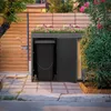 ML-Design 4-košový box na odpadky so strieškou na sadenie, Náhľad obrázku produktu 8