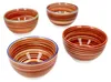 4er Set Linea Müsli-Schale 500ml 4 Pers gestreifte Produktbild-Vorschau 2