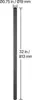 SucceBuy Geländerstab 51er-Set φ19x813mm Treppenbaluster Produktbild-Vorschau 7