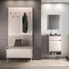 Flur Garderobenbank mit Sitzpolster 90 cm breit in Kaschmir Produktbild-Vorschau 8