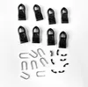 INF Zipper für Reißverschluss 8er-Pack Schwarz L Produktbild-Vorschau 2