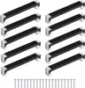 A collection of cabinet handles and screws. Podgląd zdjęcia produktu