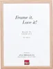 Holz-Fotorahmen „Effect Profil 32“, hellbraun, 13 x 13 cm, Produktbild-Vorschau 1