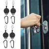 4 pièces Porte-clés extensible avec mousqueton - Support en Voir les images du produit 8