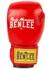 Lederen bokshandschoenen FIGHTER, rood/zwart, 16 oz, merk Productafbeelding-voorbeeld 6