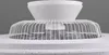 LED Ventilateur de plafond VISBY Chrome/Blanc Ø59cm - Voir les images du produit 13