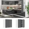 Věšák na stěnu Vicco R-Line Antracitový vysoký lesk 60 cm, Náhled obrázku produktu 2