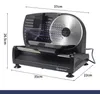 Sommertal Allesschneider AS190 DUAL 200 W Edelstahlmesser Produktbild-Vorschau 7