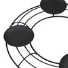 Porte-bougies de l'Avent en noir avec 4 assiettes - env. 30 Voir les images du produit 5