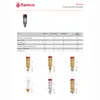 A document page showing product information and images of various valves. Produktbild-Vorschau