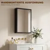 Armadietto a specchio kleankin, mobile da bagno a 3 Anteprima dell’immagine prodotto 6
