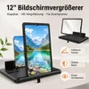 12 Zoll Handy Bildschirmlupe, 3D HD Fresnel-Linse, faltbar, Produktbild-Vorschau 2