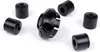 Set copriruota / cerchio Ø=35mm Moto Nostra CNC, nero Anteprima dell’immagine prodotto 3