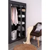 dibea Armoire à vêtements en tissu, armoire pliante stable Voir les images du produit 3