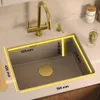 QUADRON Spülbecken 1-Becken Spüle | Größe: 59,5 x 45,1 x Produktbild-Vorschau 7