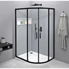 Gelco Sigma - Kabina prysznicowa 100x80 cm, R550, czarny Podgląd zdjęcia produktu 1