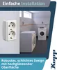 Kopp prise de courant Schuko double blanc arctique AP Voir les images du produit 9