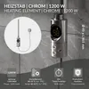 Element grzejny LuxeBath 1200W chrom z termostatem i Podgląd zdjęcia produktu 2