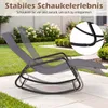 COSTWAY Schaukelliege, Sonnenliege, Liegestuhl, Produktbild-Vorschau 5