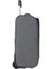 A side view of a gray rolling suitcase against a white background. Anteprima dell’immagine prodotto