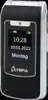 A flip phone is shown against a white background. Anteprima dell’immagine prodotto