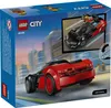 LEGO City Super Voiture Électrique Rouge et Noire 60486 Voir les images du produit 3