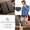 Galaxy A24 4G Hülle, Retro Kunstledertasche Stand Produktbild-Vorschau 2
