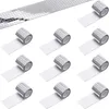 Spiegel Mosaikfliesen Selbstklebend Glas Mosaik Silber DIY Produktbild-Vorschau 1