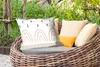 MuchoWow® Outdoor Kissen - Regenbogen - Pastell - Regen - Produktbild-Vorschau 3