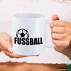 Huuraa Kaffeetasse Fussball Ball 330ml Weiß Keramik Produktbild-Vorschau 3