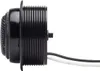 Side view of a black speaker with wires. Produktbild-Vorschau