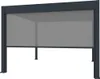 Weide Sonnenrollo für Weide Pergola | anthrazit Produktbild-Vorschau 1
