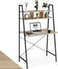 A ladder desk with shelves and a laptop on it. Náhled obrázku produktu