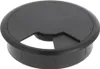 2er Pack 80mm ø Kabeldurchführung Kabeldurchlass schwarz Produktbild-Vorschau 1